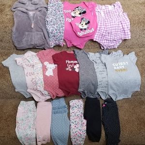 3-6m Baby Girl Spring/summer Bundle
